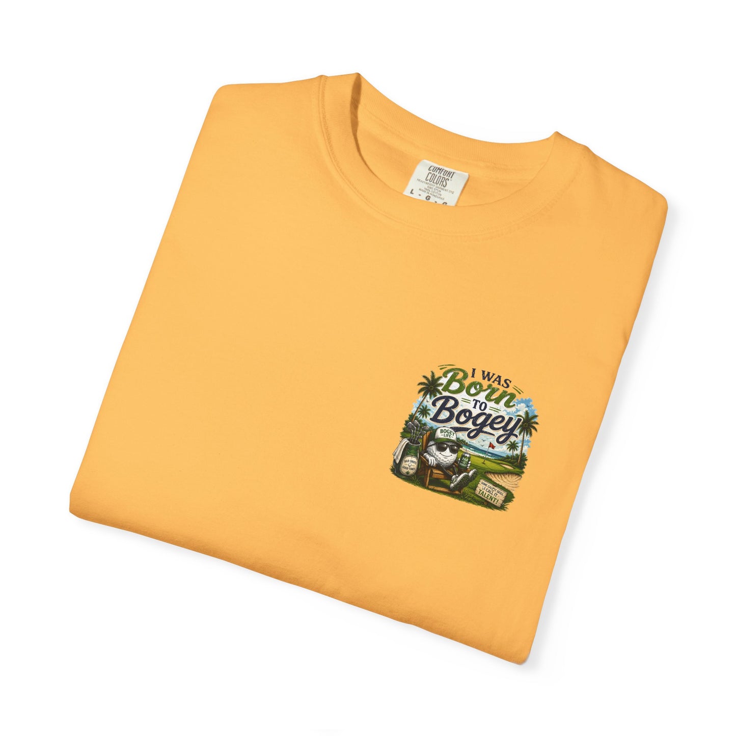 Born to Bogey T-Shirt — Retro Golf Skull Graphic Tee