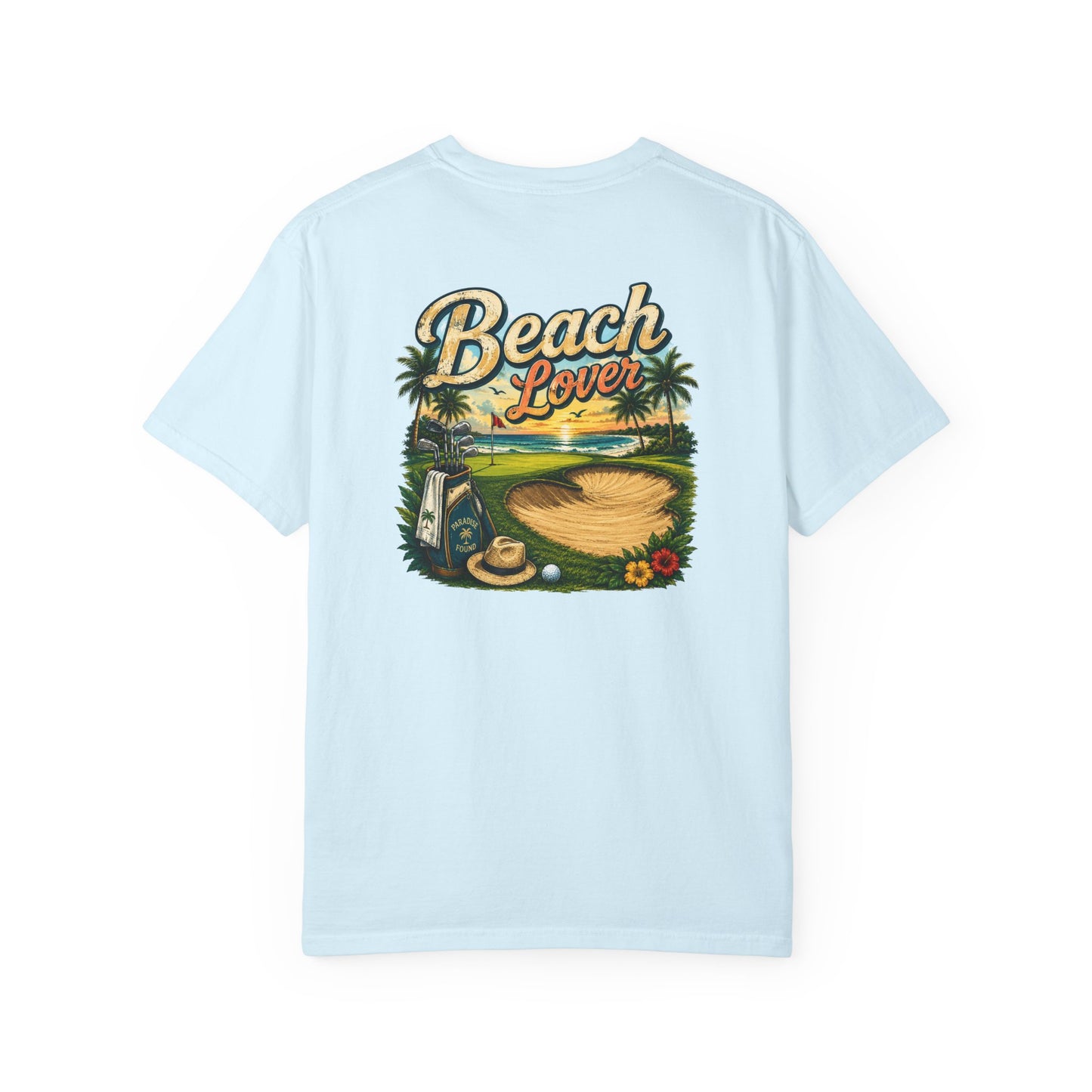 Beach Lover T-Shirt — Tropical Surf & Sand Graphic Tee