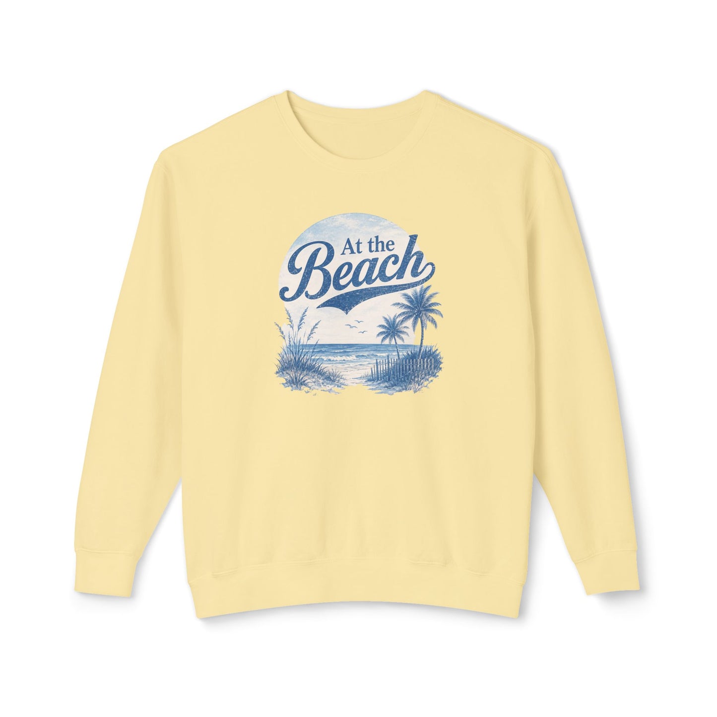 At The Beach Lightweight Crewneck Sweatshirt