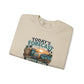 Crewneck Sweatshirt — "Today's Forecast: Mostly Drunk with a Chance of Fishing" Vintage Fishing Crewneck