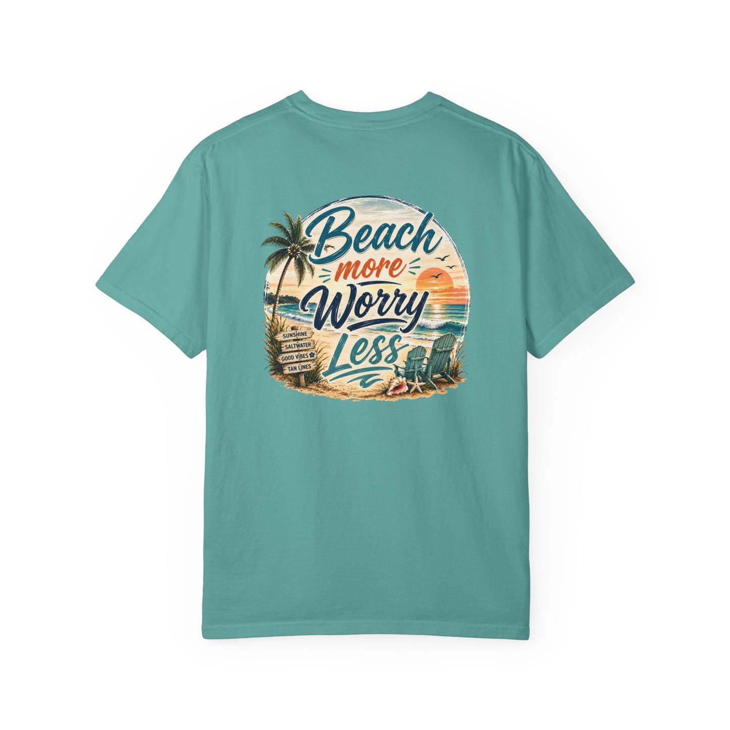 Beach More Worry Less T-Shirt