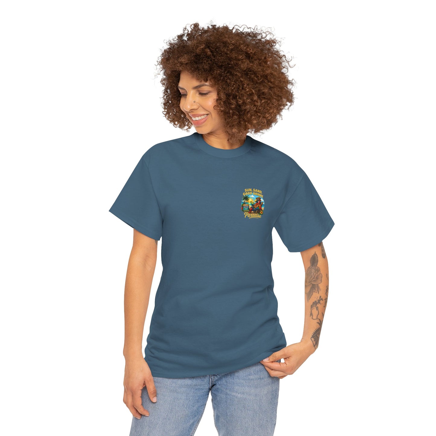 Sun, Sand, Good Drinks Paradise T-Shirt