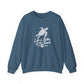 Beach Turtle Crewneck Sweatshirt — "Life is Better at the Beach"