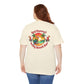 Red Parrot Sandy Beach Bar Unisex Casual Wear T-shirt