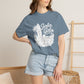 Surfer Girl Graphic Tee — Vintage Beach Surf T‑Shirt