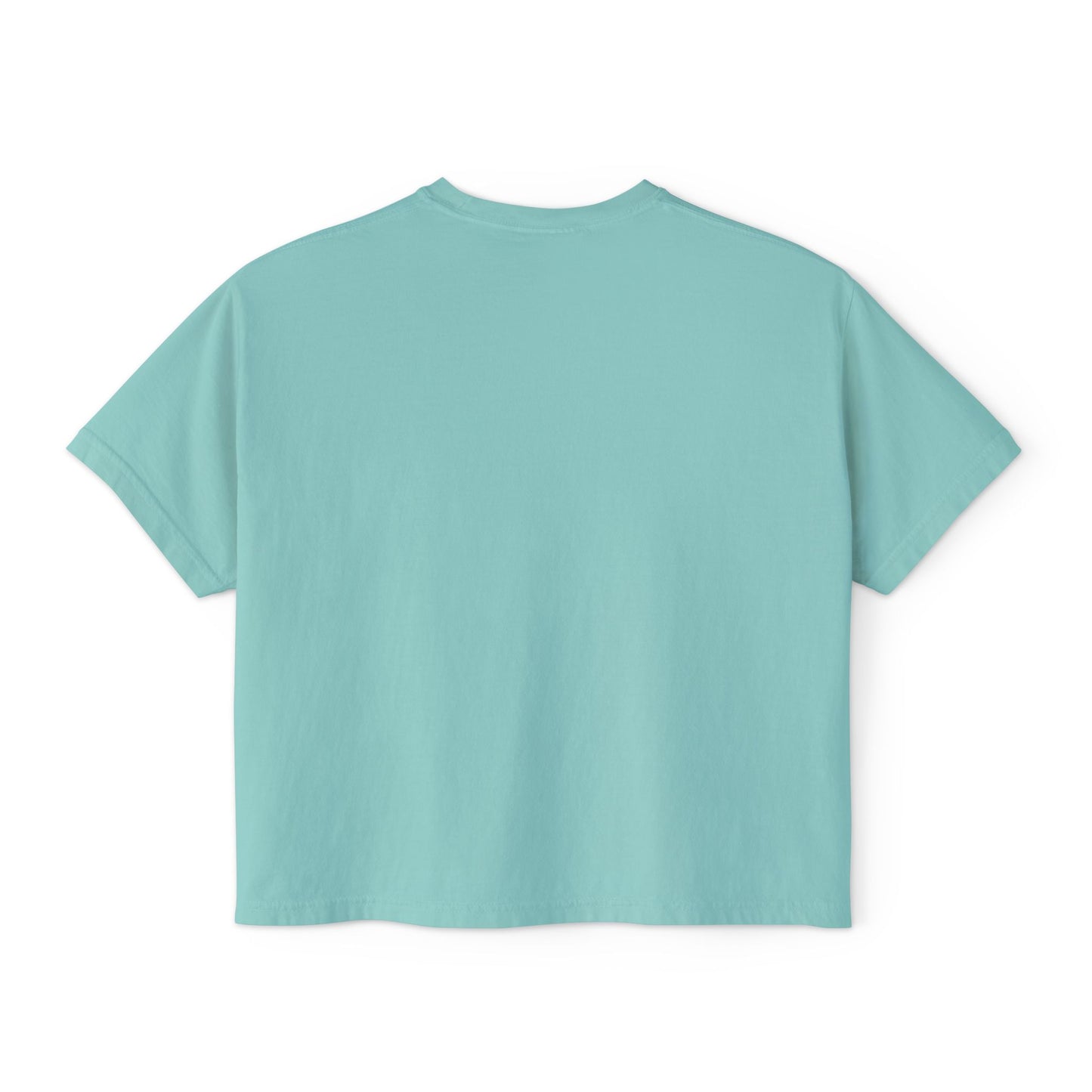 Island Life Boxy Tee — Women's Tropical Palm Beach T‑Shirt
