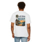 Beach Sunset T-Shirt — "In My Mind I'm at the Beach" Vintage Coastal Tee