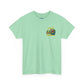 Cocktail Parrot Tee - Fun Retro Style, Unisex  Heavy Cotton T-Shirt,