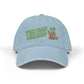 Light blue cap with 'Tiki Bar Lizard' text and graphic on a white background