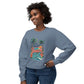 Always a Beach Girl Lightweight Crewneck Sweatshirt