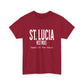 Island Collection St. Lucia Unisex Heavy Cotton Tee