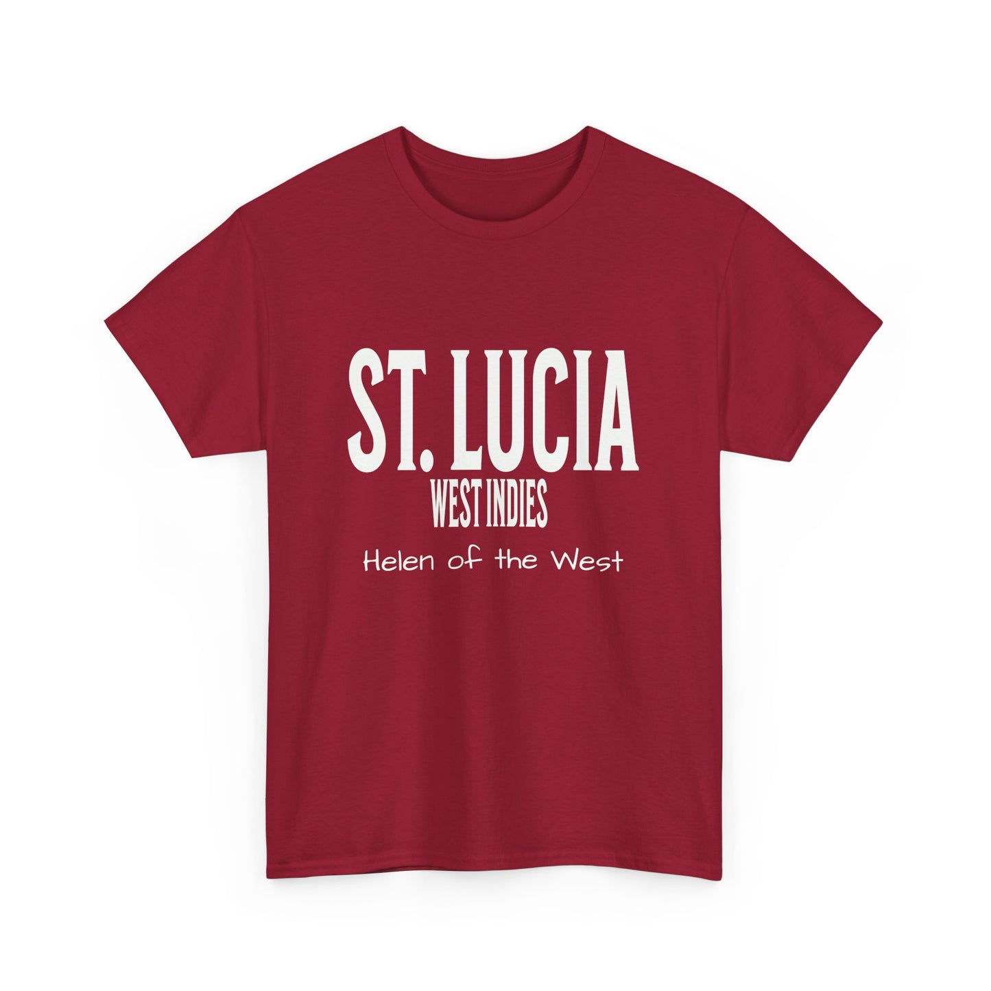 Island Collection St. Lucia Unisex Heavy Cotton Tee