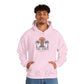 Tiki Vibes Hoodie — Retro Sunset Palm Tree Sweatshirt