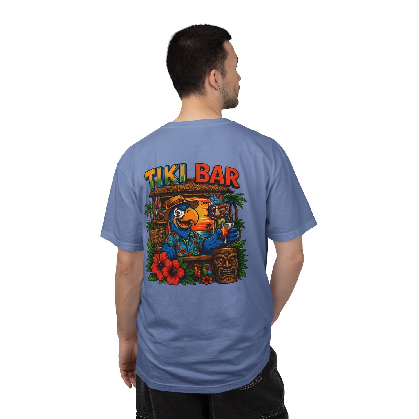 Tiki Bar Life Parrot T-Shirt