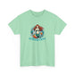 Mermaid Kisses Unisex Heavy Cotton Tee – Fun, Relaxed Vibe for Ocean Lovers