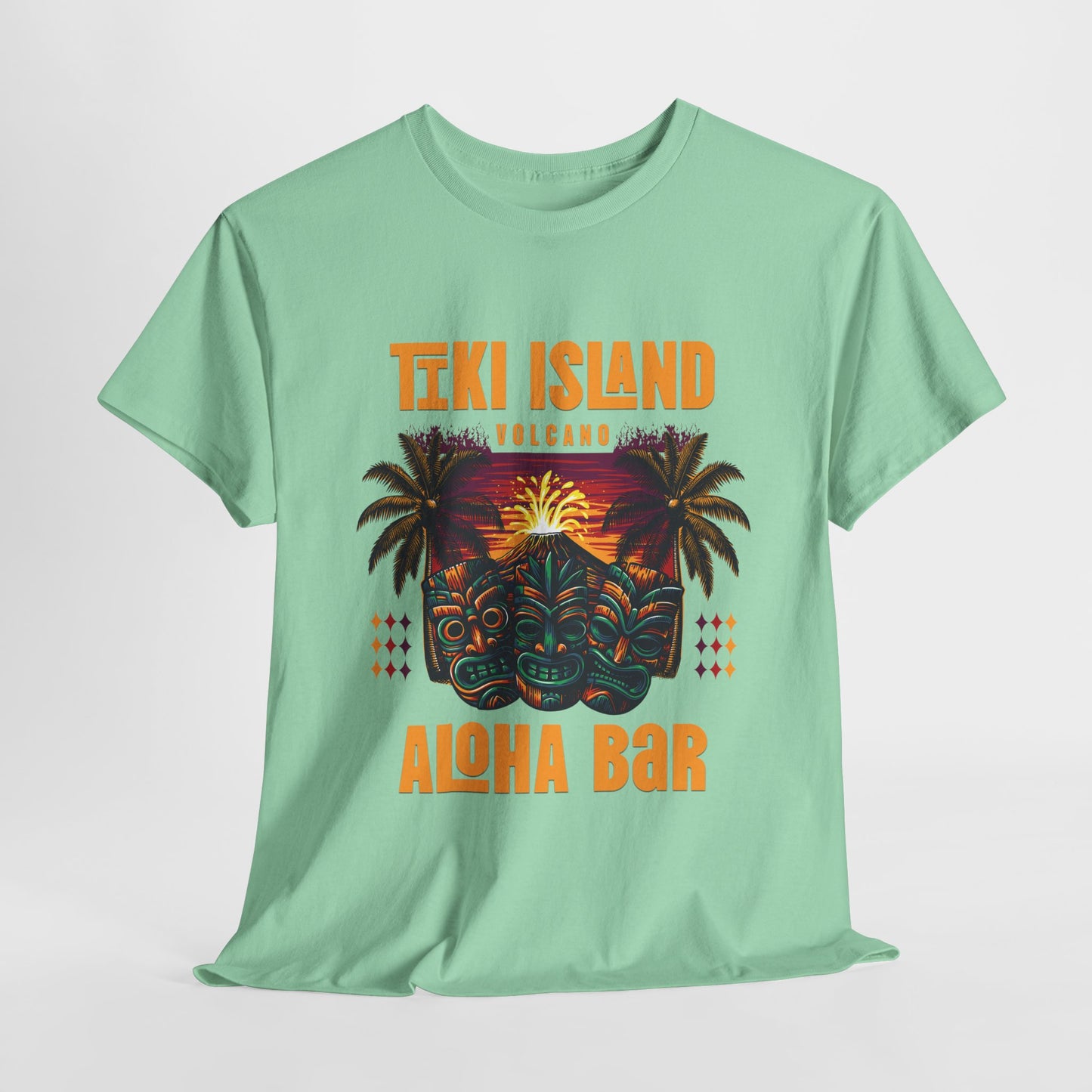 Tiki Island Aloha Bar, Unisex Graphic Shirt