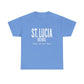 Island Collection St. Lucia Unisex Heavy Cotton Tee