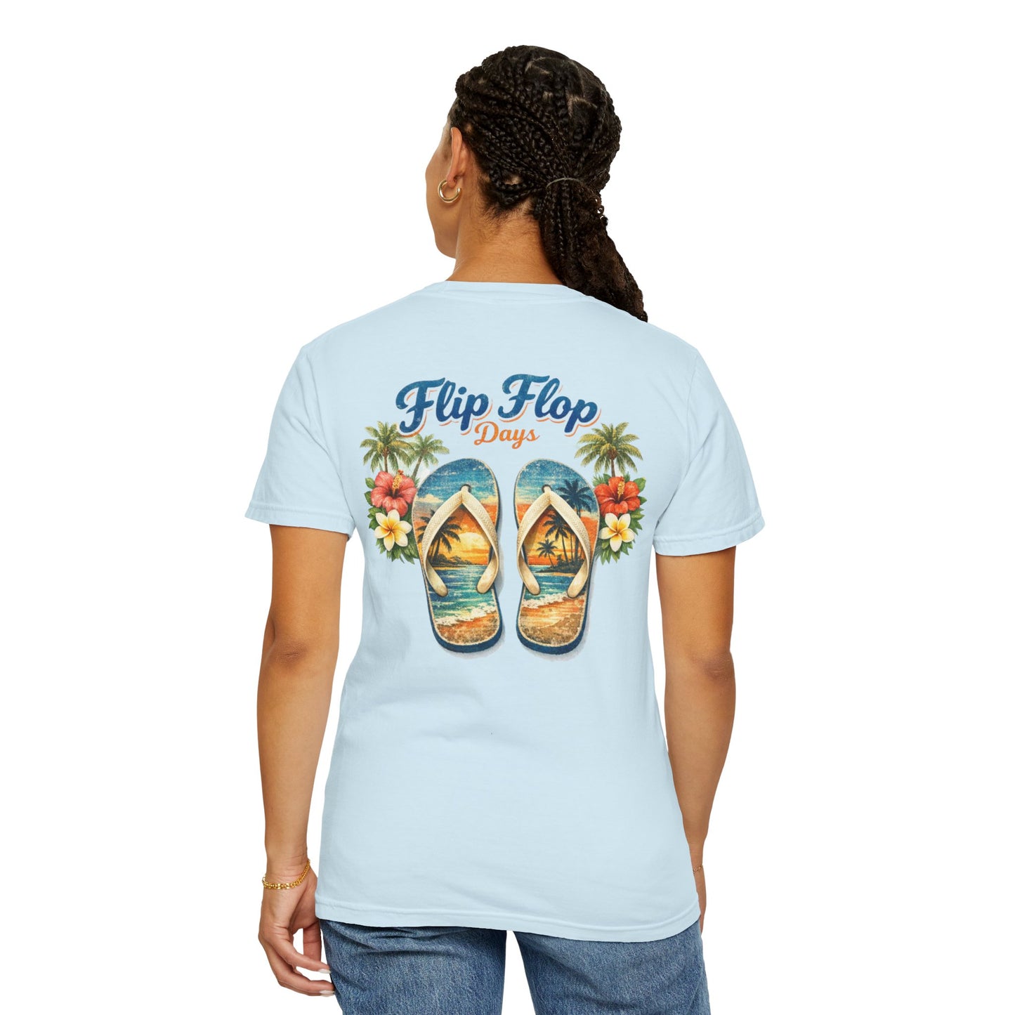 Flip Flop Days T-Shirt — Vintage Tropical Beach Graphic