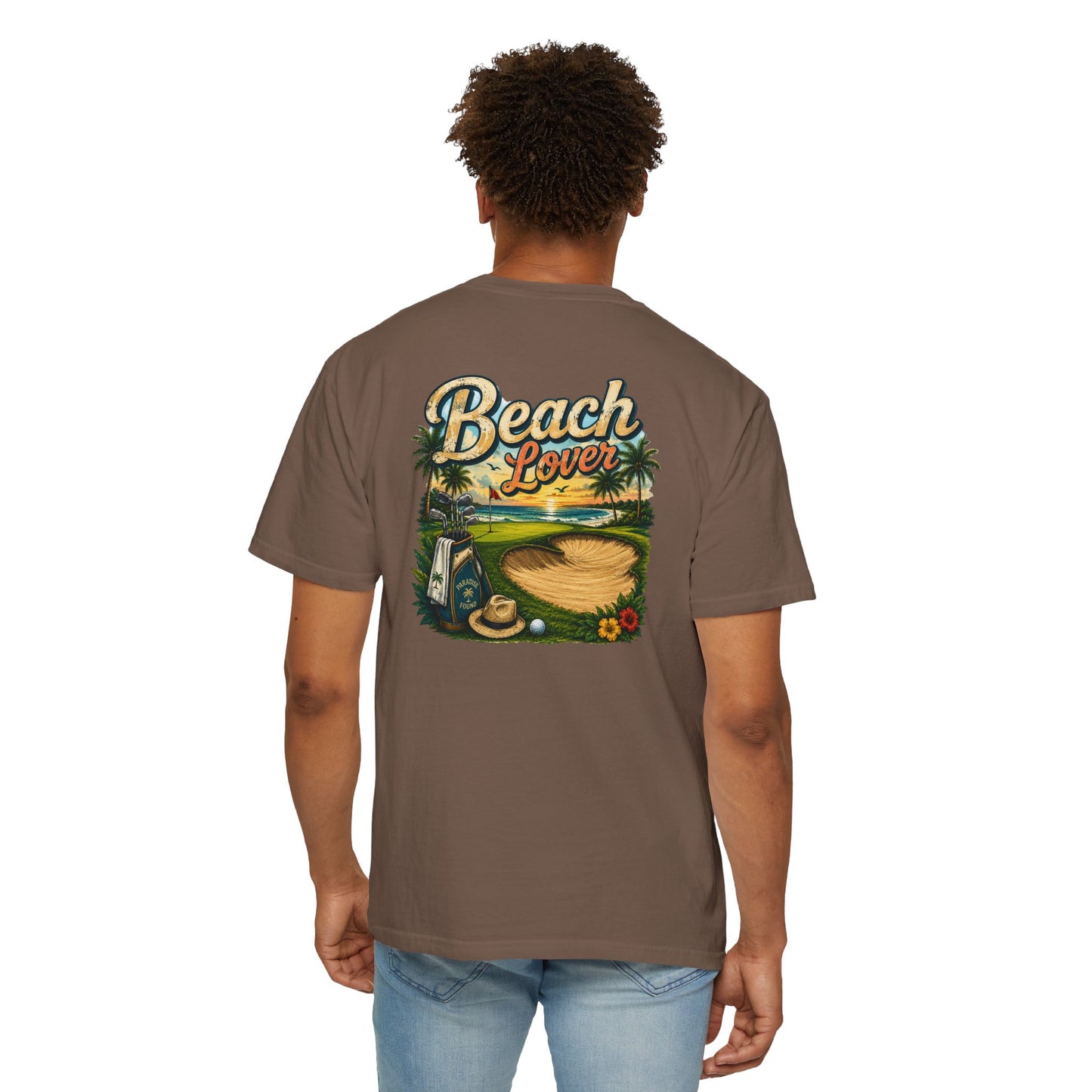 Beach Lover T-Shirt — Tropical Surf & Sand Graphic Tee