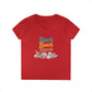 Beach Beach Beach Script V-Neck Tee — Women’s Casual Coastal T-Shirt