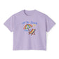 All The Beach Women's Boxy Tee – Beach Umbrella & Chair Summer Shirt