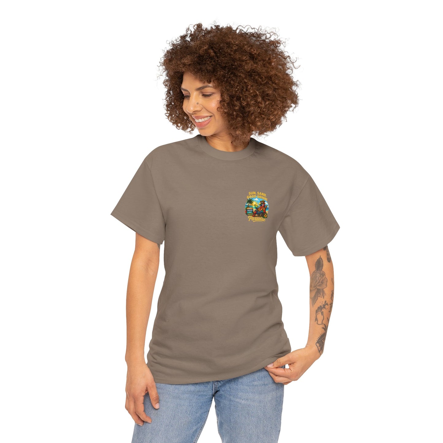 Sun, Sand, Good Drinks Paradise T-Shirt