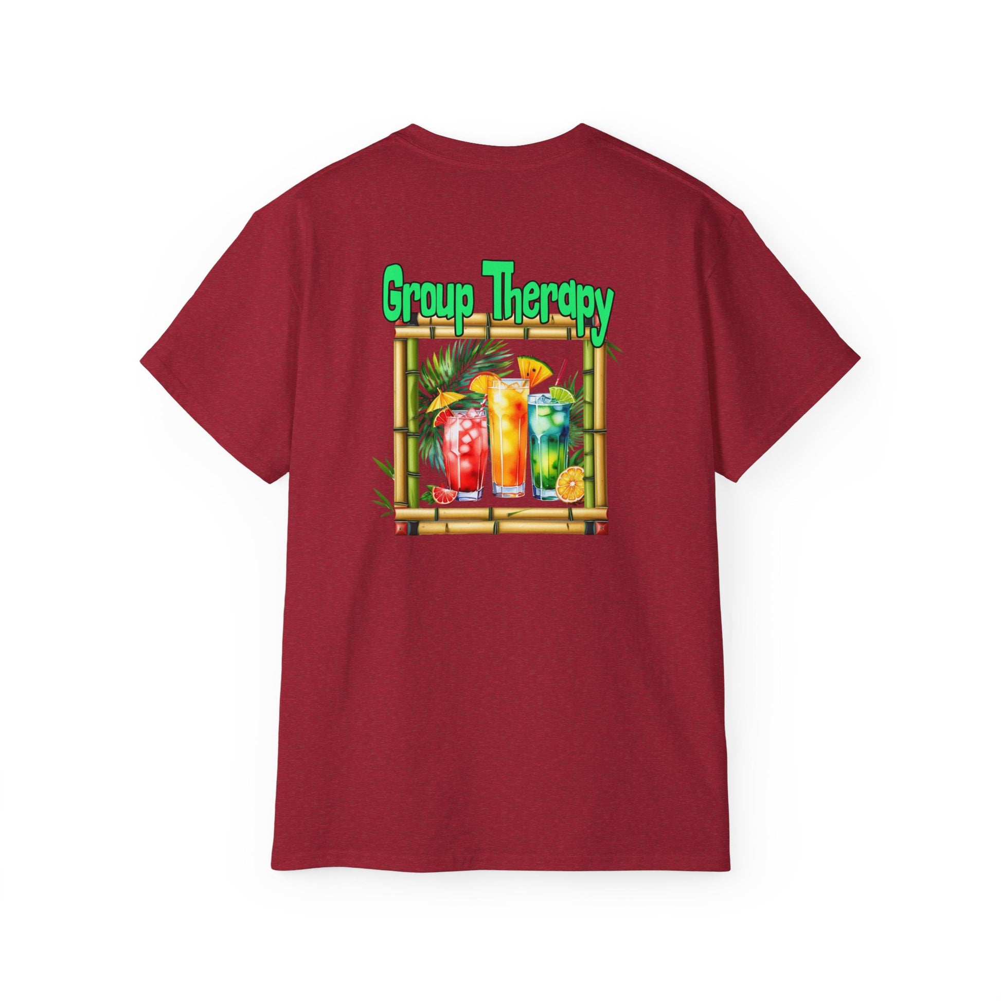 Resort Collection Group Therapy Unisex Ultra Cotton Tee on Caribbean Rays