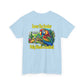 Cocktail Parrot Tee - Fun Retro Style, Unisex  Heavy Cotton T-Shirt,