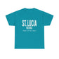 Island Collection St. Lucia Unisex Heavy Cotton Tee