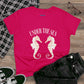 Under The Sea Seahorse Women's Midweight Cotton Tee