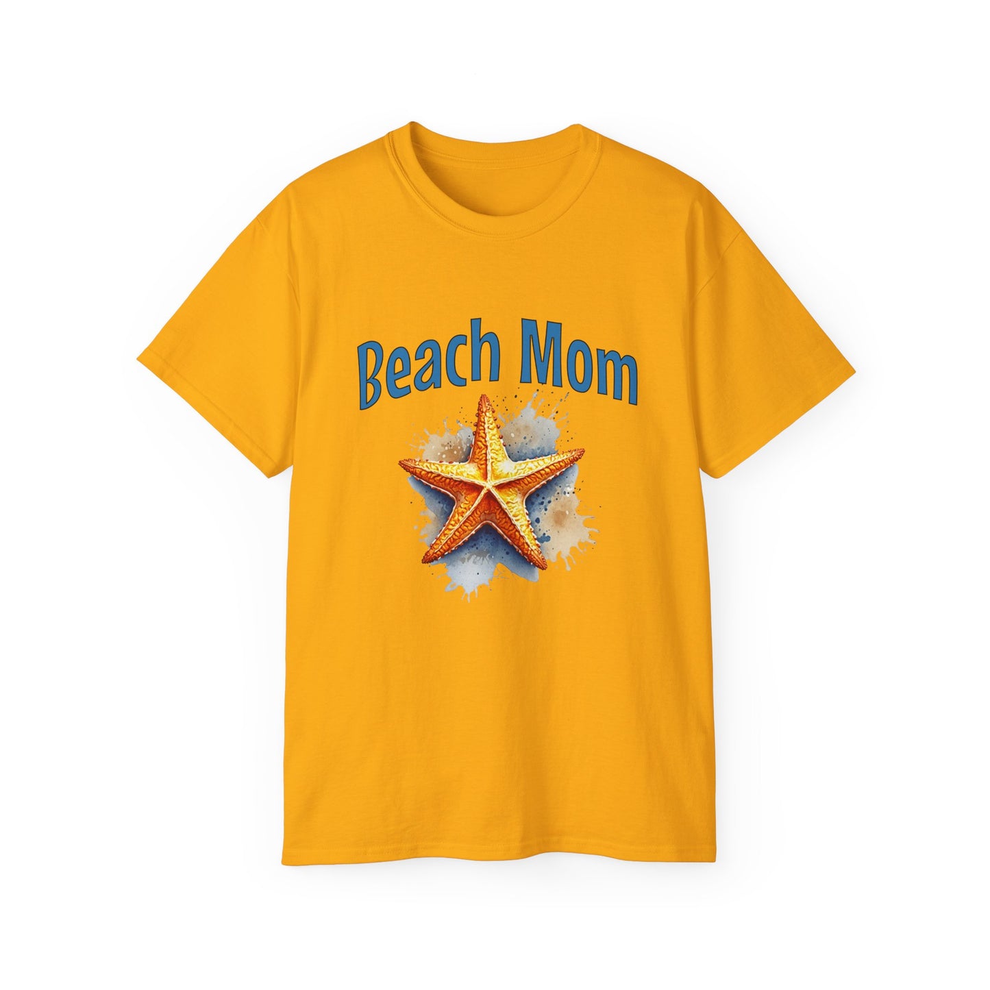 Tiki Beach Collection Beach Mom Starfish Unisex Ultra Cotton Tee -by Caribbean Rays