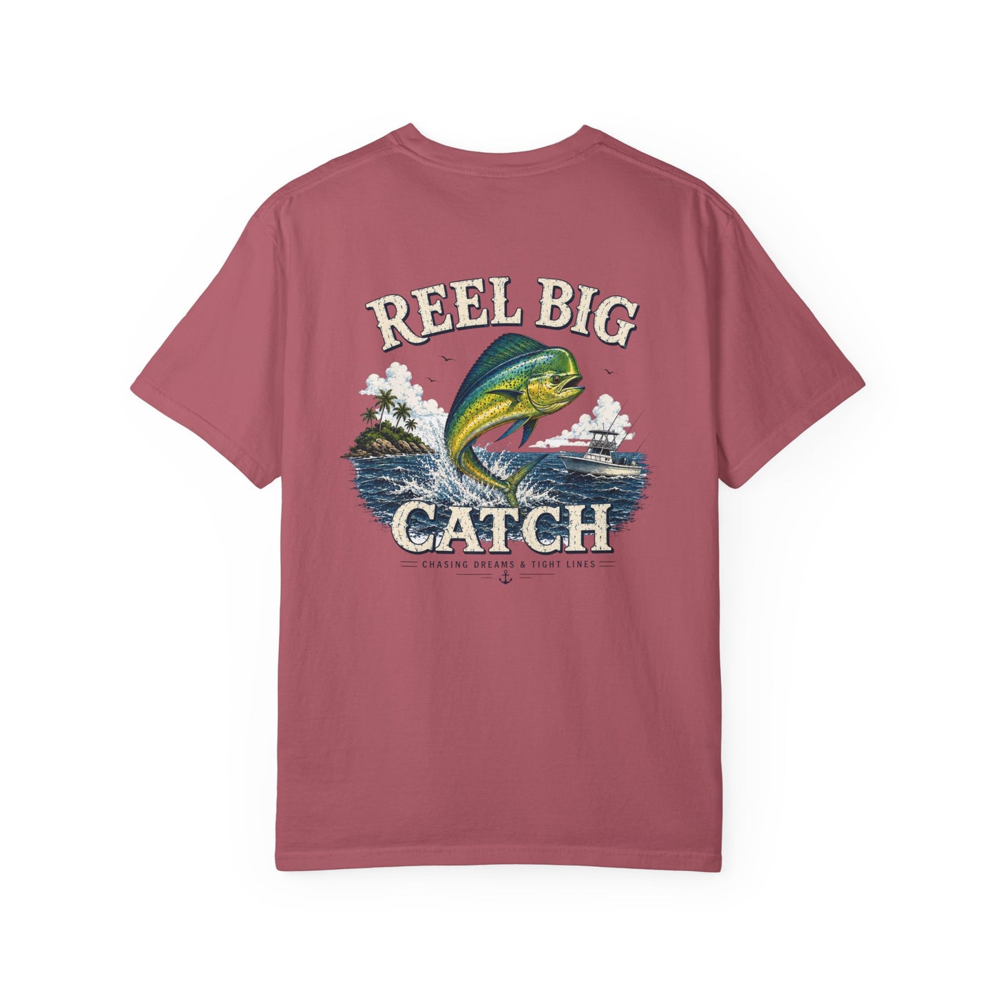 Reel Big Catch Mahi-Mahi T-Shirt, Bull Dolphin, Dorado