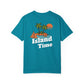 Resort Collection Island Time Unisex Garment-Dyed T-shirt - Caribbean Rays