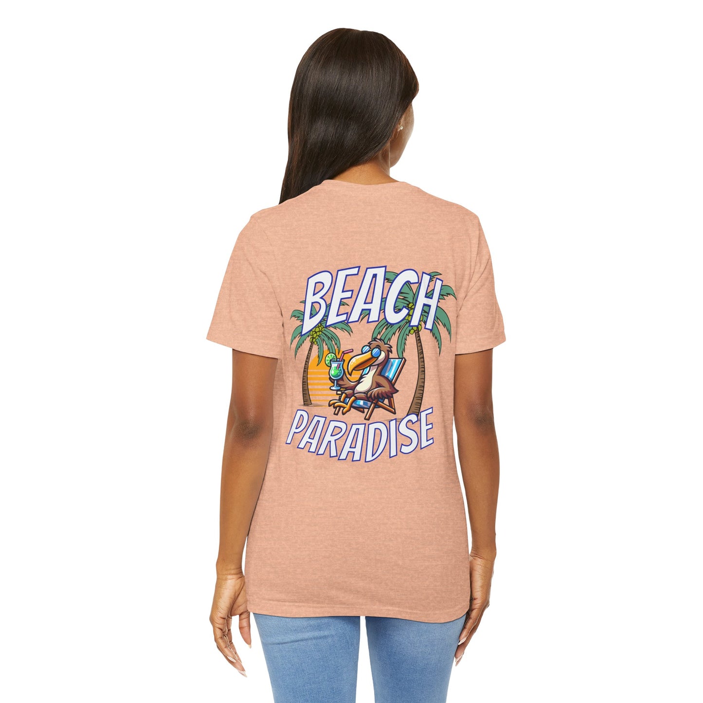 Beach Paradise  Unisex Jersey Short Sleeve Tee