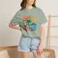 Sun, Sand & Sea T-Shirt – Tropical Beach Palm Tree Graphic Tee