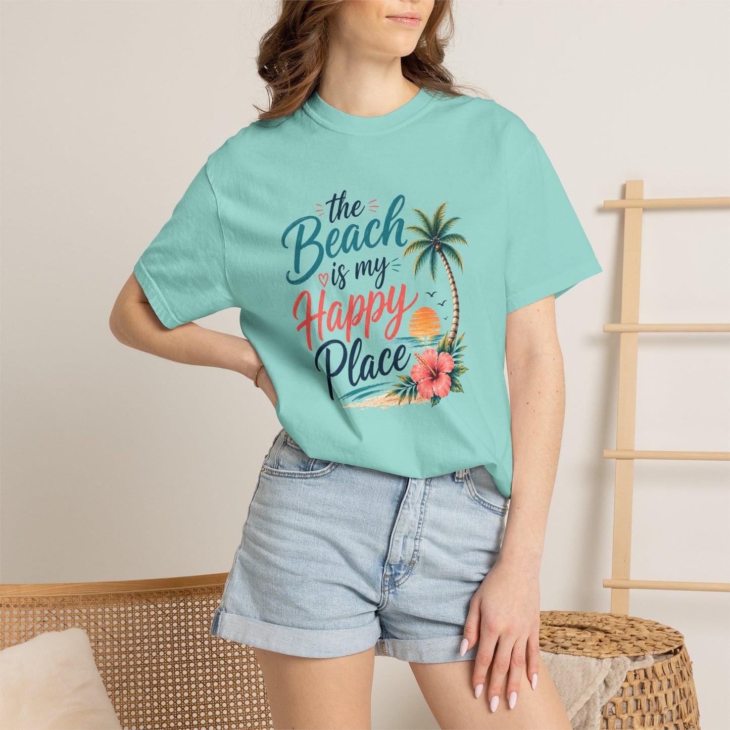 The Beach Is My Happy Place T-Shirt