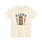 Aloha Tiki Tribal Tee with Torches- Tiki T-Shirt