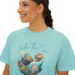 Under the Sea Boxy Tee — Women's Marine Life Graphic T‑Shirt