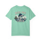 Mint green t-shirt with 'Reel Big Catch' graphic on a white background