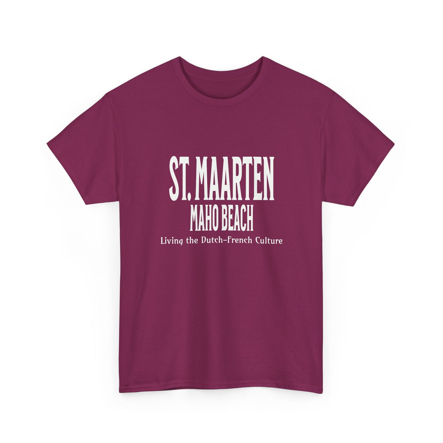 St. Maarten Maho Beach Tee — Caribbean Vacation T-Shirt