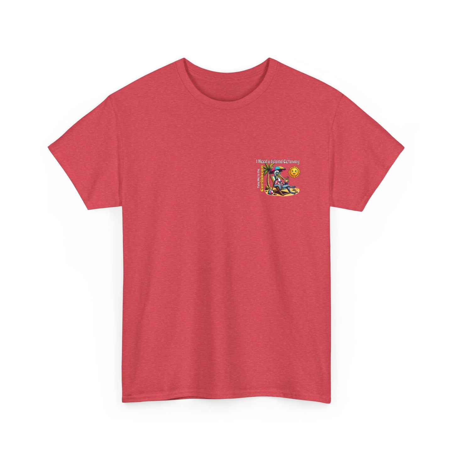 Island Getaway Unisex Heavy Cotton Tee