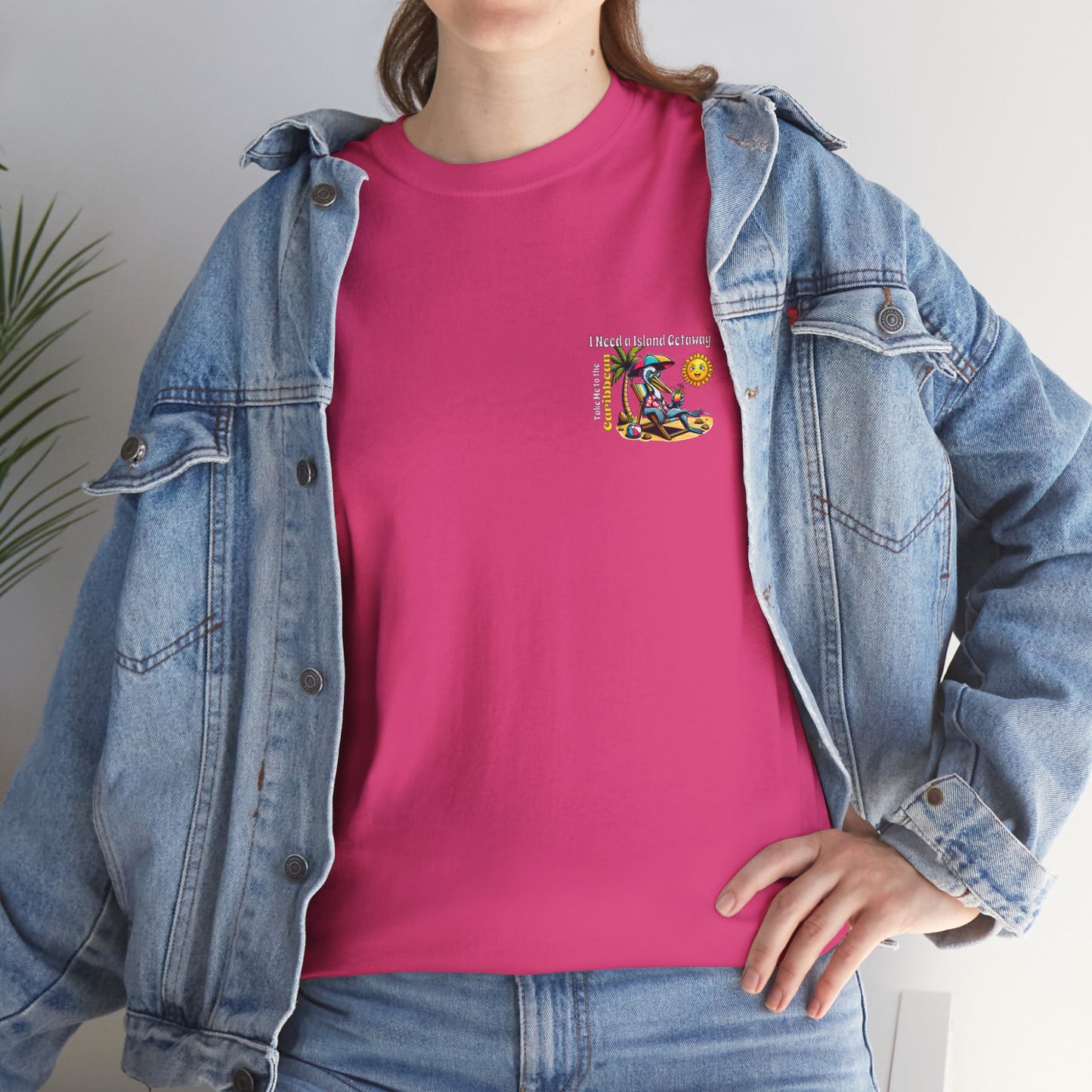 Island Getaway Unisex Heavy Cotton Tee