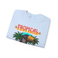 Tropical Toucan Crewneck Sweatshirt – Unisex Heavy Blend