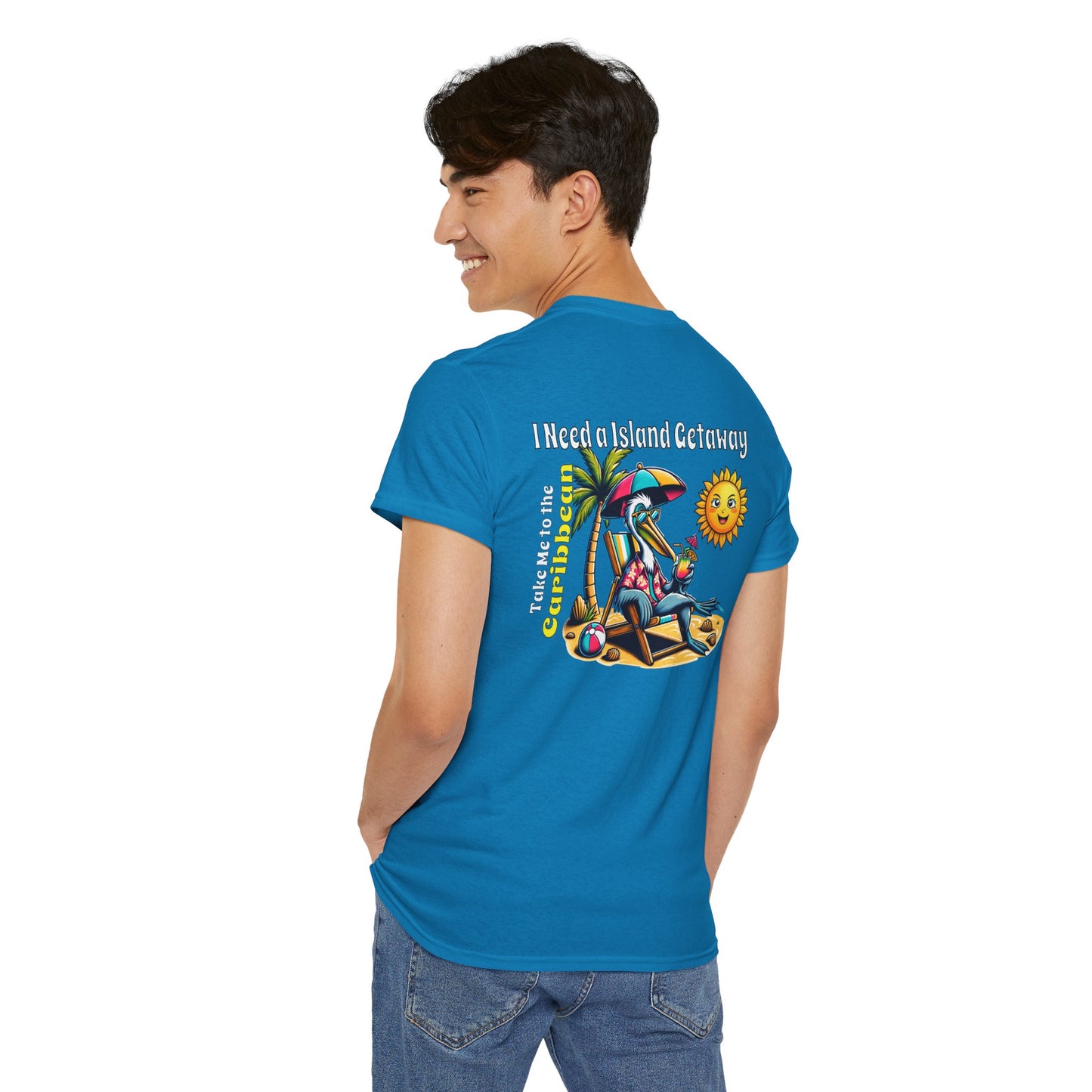 Island Getaway Unisex Heavy Cotton Tee