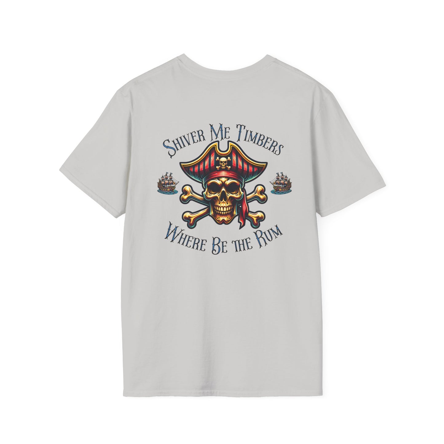 Shiver Me Timbers Unisex Softstyle T-Shirt at Caribbean Rays