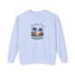 Paradise Sunset Crewneck — "Just Another Day in Paradise" Sweatshirt