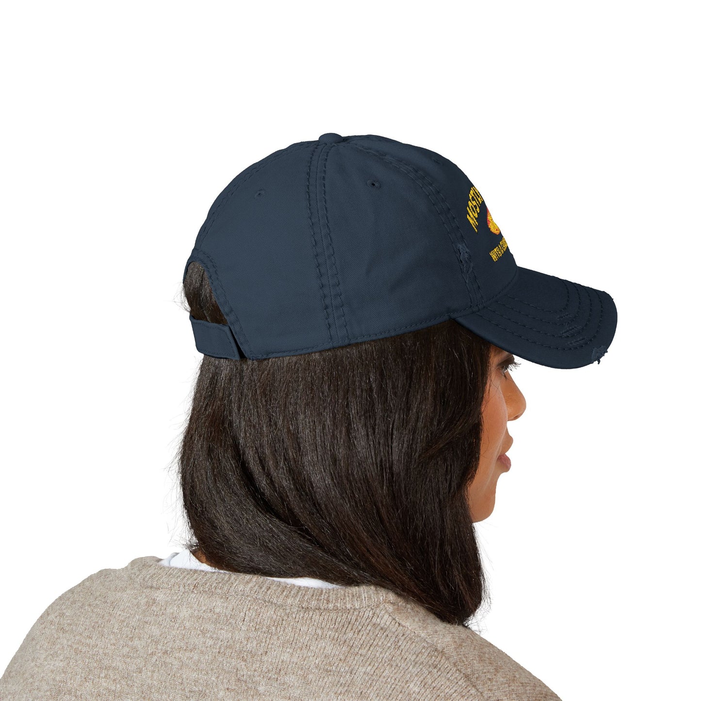 Dad Hat - "Mostly Drunk With A Chance Of Fishing" Embroidered Fishing Cap