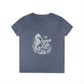Ocean Life Seahorse V-Neck Tee