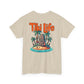 Tiki Life Island Tee - Unisex Heavy Cotton T-Shirt at Caribbean Rays