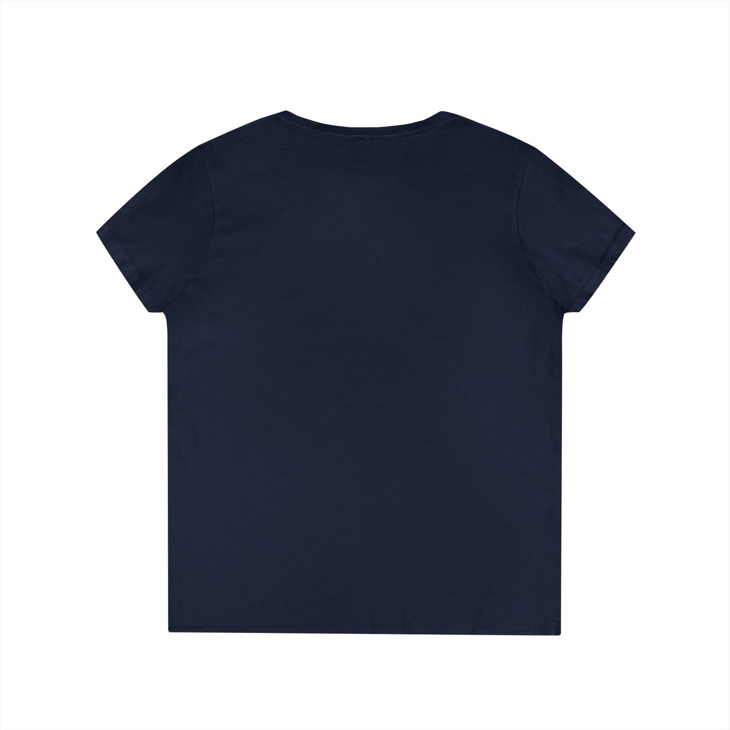 Beach Beach Beach Script V-Neck Tee — Women’s Casual Coastal T-Shirt